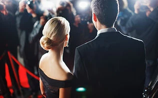 Couple on Red Carpet